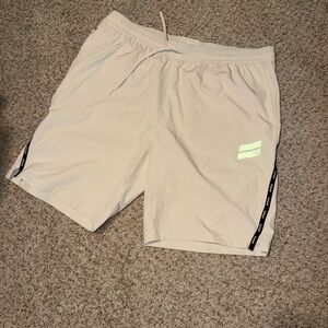 Hurley Light khaki / Crème  Athletic Shorts lightweight